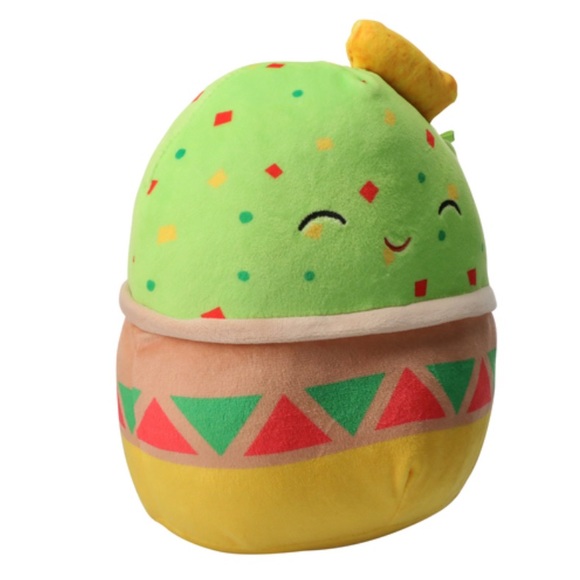 Brand New Squishmallows Gideon The Guacamole Stuffed Plushies + Free Gift - Picture 3 of 4